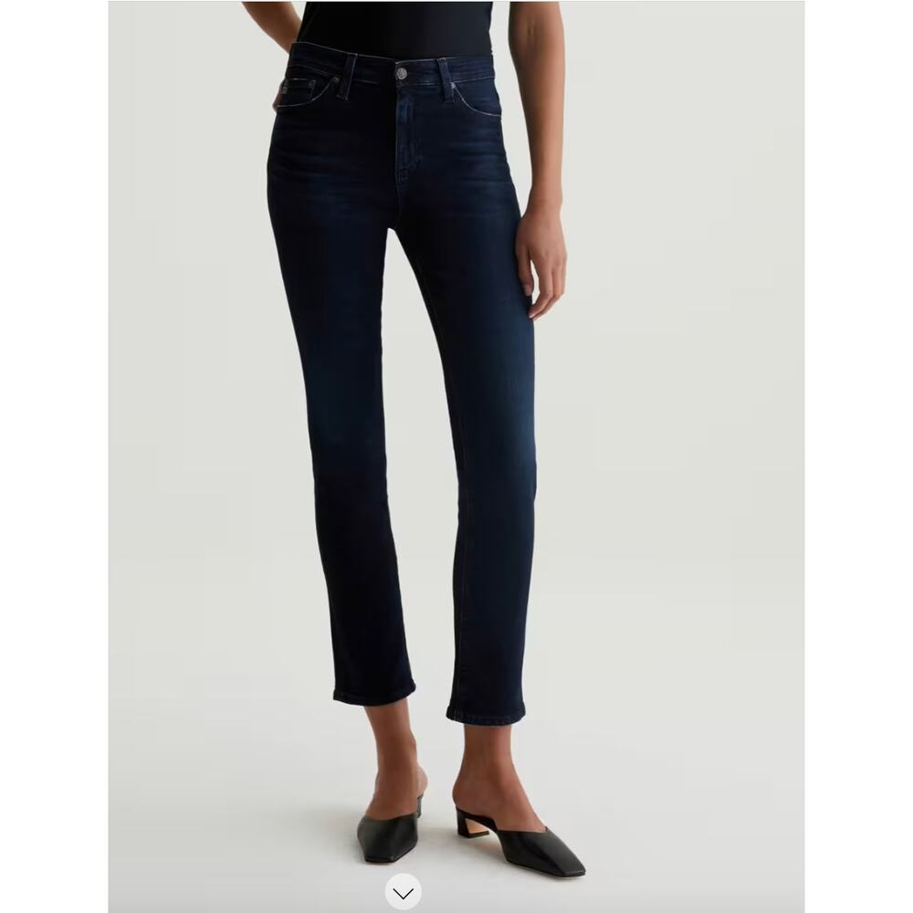 AG DENIM NWT Mari High Rise Slim Straight Jean in 3 Years Highrise // 25